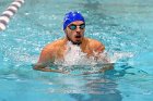Swimming vs Bentley  Wheaton College Swimming vs Bentley. - Photo By: KEITH NORDSTROM : Wheaton, Swimming, Bentley